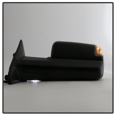 SPYDER Xtune Dodge Ram 1500 09-12 Extendable Heated Adjust Mirror Black HoUSing Left MIR-DRAM09S-PWH-L 9935596