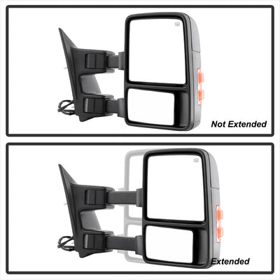 SPYDER xTune 08-14 Ford SuperDuty Power Heated Adjust Mirror - Right (MIR-FDSD08S-PW-AM-R) 9933158