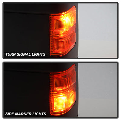 SPYDER Xtune Ford Superduty 08-15 L&R Extendable Power Heated Adjust Mirror Amber MIR-FDSD08S-PW-AM-SET 9935756