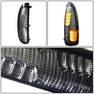 2000-2007 Ford F-250 F-350 Towing Mirror Side Lights - Smoke Amber LED