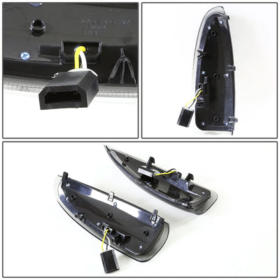 2000-2007 Ford F-250 F-350 Towing Mirror Side Lights - Smoke Amber LED