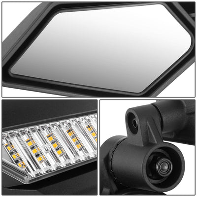 Universal UTV Side Mirror with LED Light