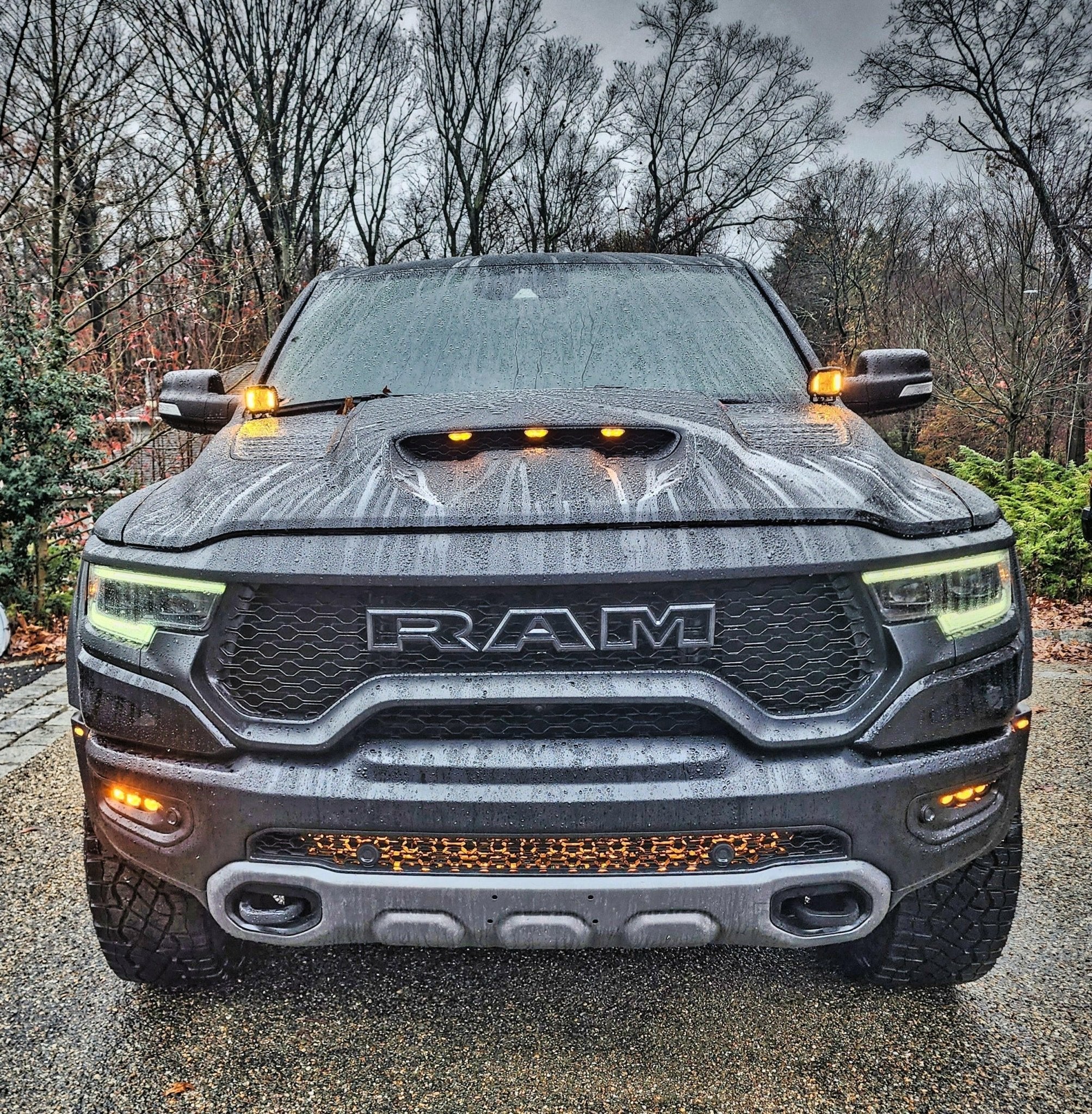 2019+ RAM 1500 TRX Hood Mount/Ditch Lights/Pillars - TURBO TECH PERFORMANCE