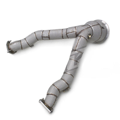 Stainless Exhaust Downpipe for Porsche Macan 3.0T 2.9T