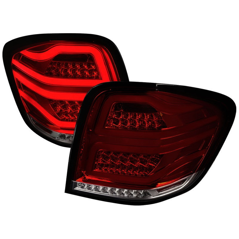 Spec-D 06-11 Mercedes W164 M-Class LED Tail Lights Red Smoked