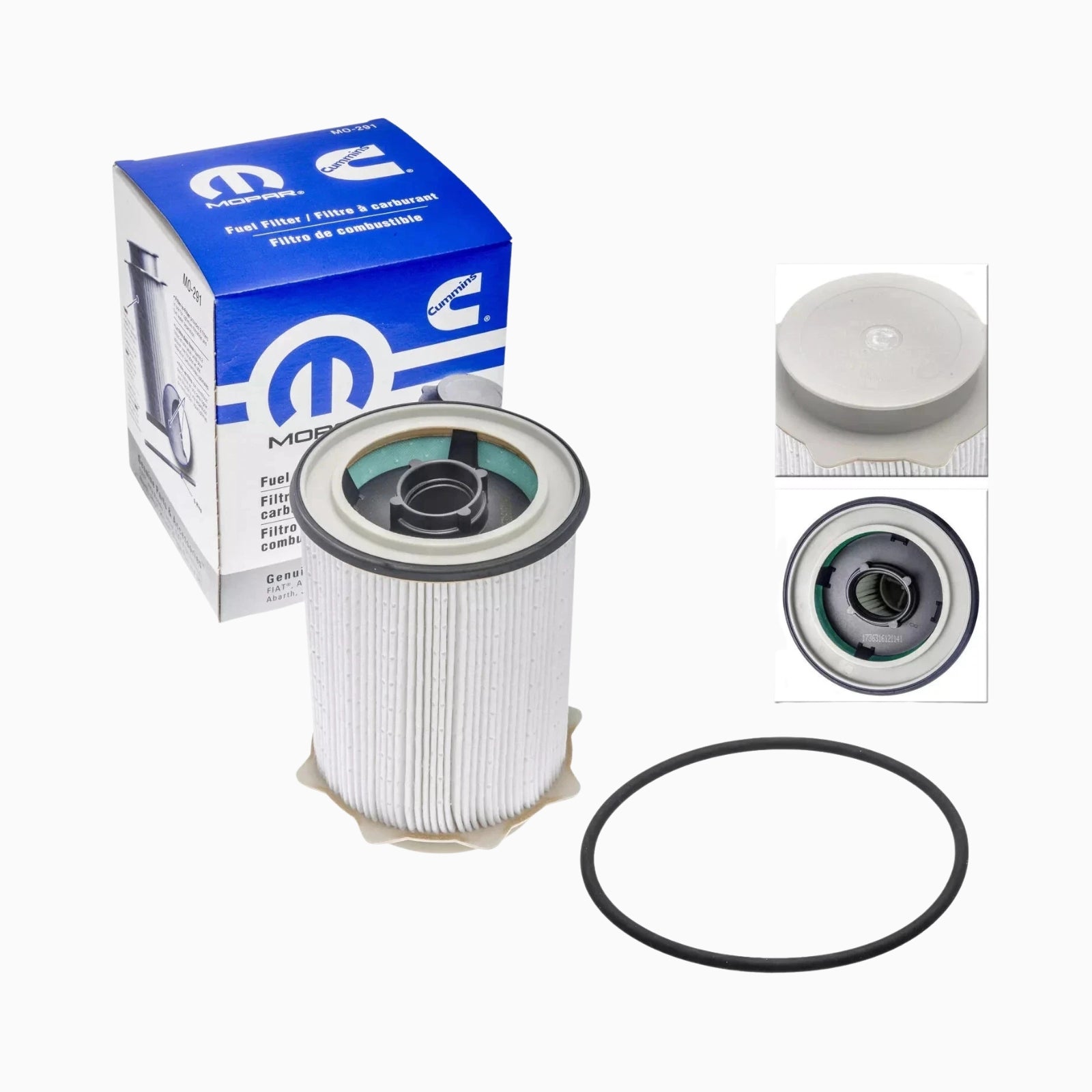 Mopar Oil Filter 68157291AA (MO-291) 6.7L Cummins for 2013-2018 Dodge Ram 2500-5500 OEM
