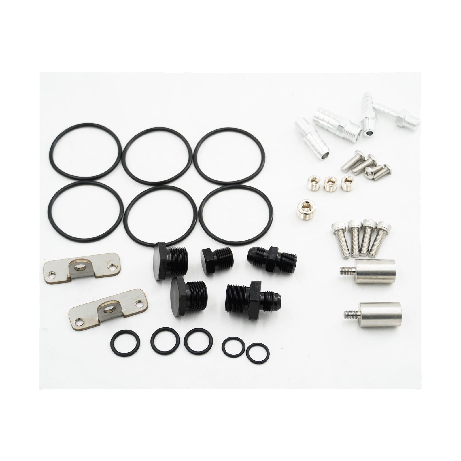 HI Flow Intake Manifold Fuel Rail for BMW N54 135i 335i 535i E90 BLACK