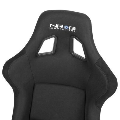 Bucket Racing Seat Large Fiberglass Carbon Fiber Black Green