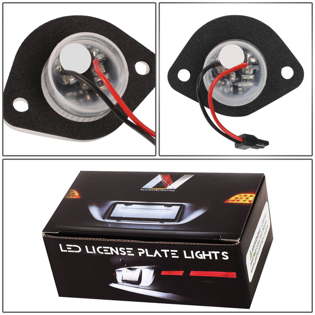 94-04 Ford Mustang LED License Plate Lamp - White