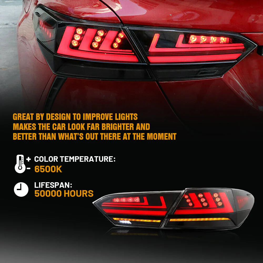 NTXGlow LED Tail Lights Lexus Style (2018-2023 Toyota Camry)