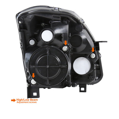 Spec-D 04-06 Maxima Projector Headlights Chrome/Smoked