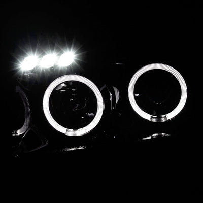Spec-D 04-15 Nissan Titan Halo Projector Headlights Chrome