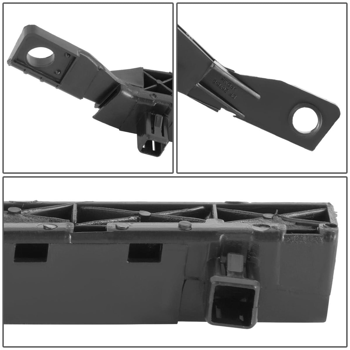 2007-2011 Nissan Versa Front Right Bumper Cover Support Rail