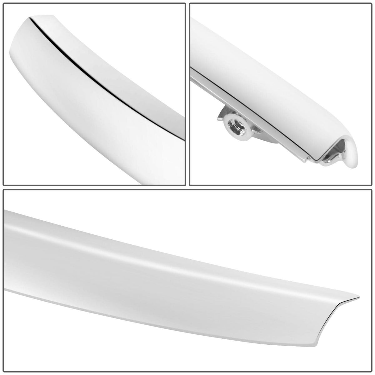 2011-2013 Toyota Highlander Front Bumper Molding Trim Chrome ABS