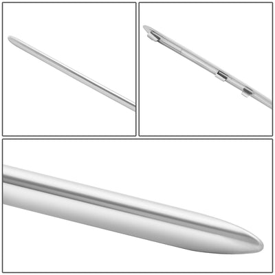 2017-2018 Mercedes E-Class Sedan Front Grille Upper Trim Chrome