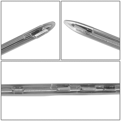 2016+ Mercedes E-Class Sedan Front Grille Lower Trim LH Chrome