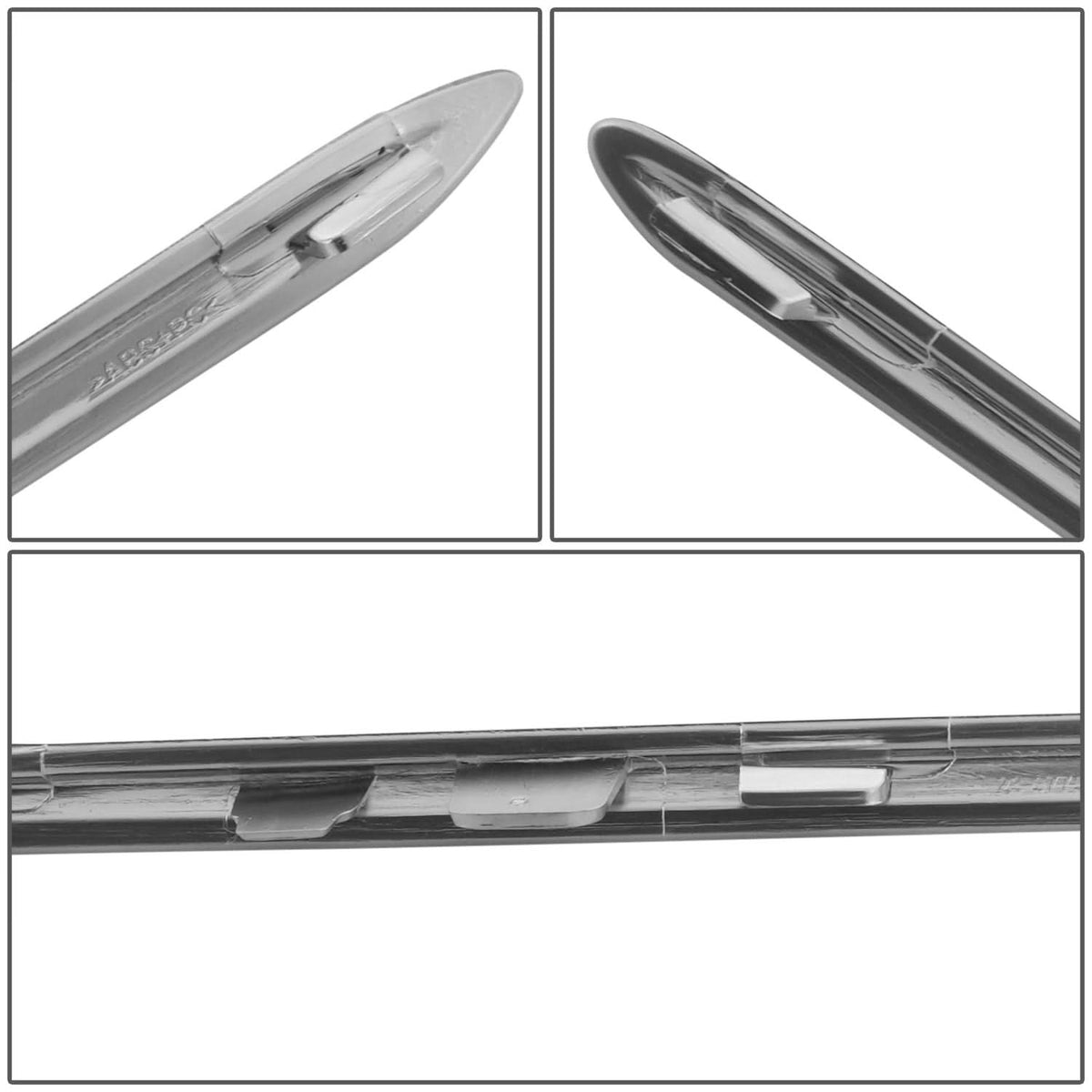 2016+ Mercedes-Benz E-Class Sedan Front Grille Lower Trim RH Chrome