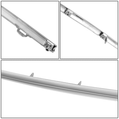 2011+ Mitsubishi Outlander Sport Chrome Front Bumper Grille Trim