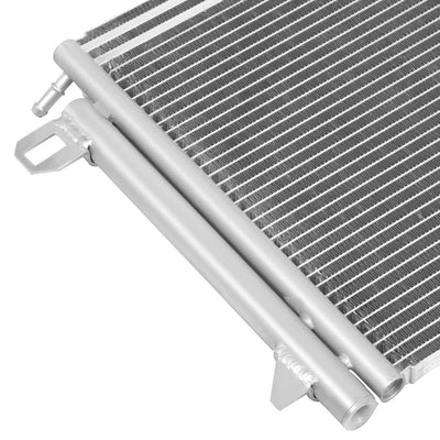 06-12 Ford Fusion AC Condenser with Transmission Oil Cooler Aluminum