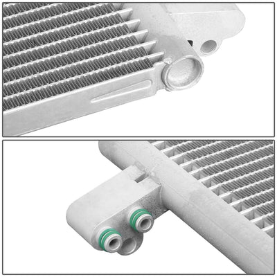 2007-2011 Jeep Wrangler AC Condenser - Manual Transmission - Aluminum