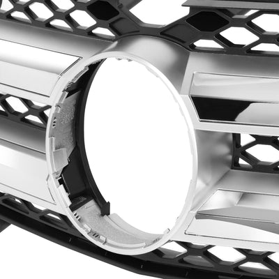 2007-2012 Mercedes GL-Class Chrome/Black Front Grille Assembly