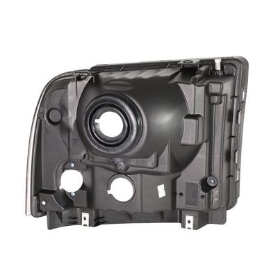 2005-2007 Ford F-250 F-350 F-450 F-550 OE Style Left Headlight Black