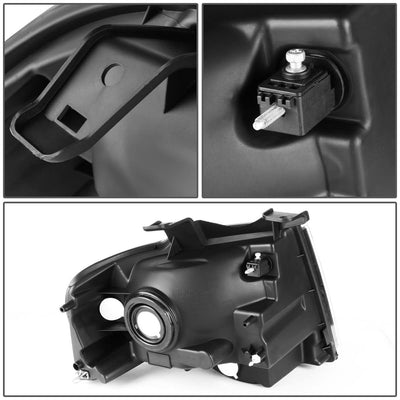 2007-2014 Ford Expedition OE Style H13 Headlight - Black Housing Left
