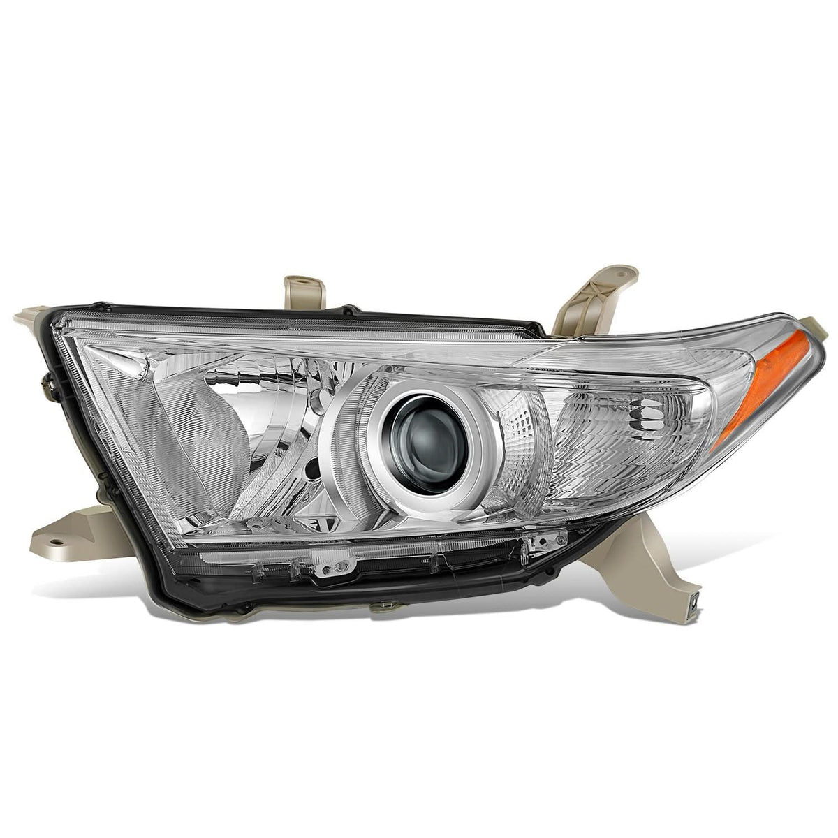 2011-2013 Toyota Highlander Projector Headlights Chrome Left