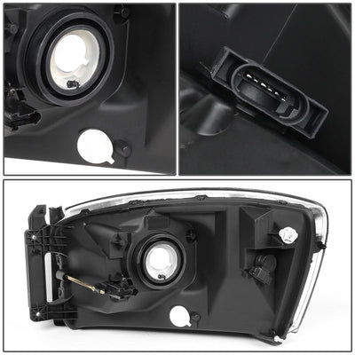 2007-2010 Dodge Ram OE Style Right Headlight - H13 Bulb