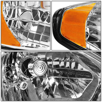 2006-2011 Hyundai Accent OE Style Right Side Headlight - Chrome