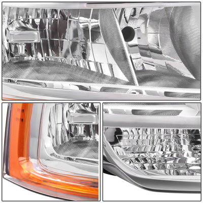 2015-2017 Ford Expedition OE Style Right Headlight - Chrome Housing