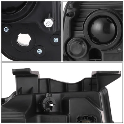 2015-2017 Ford Expedition OE Style Black Housing Headlights Left