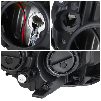 17-21 Jeep Compass OE Style Headlights - Black Housing Clear Reflector