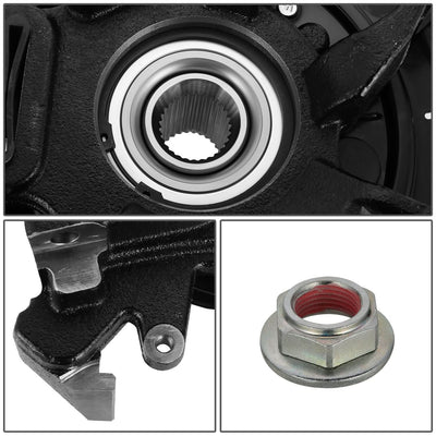2006-2010 Ford Explorer Rear Left Loaded Knuckle Assembly