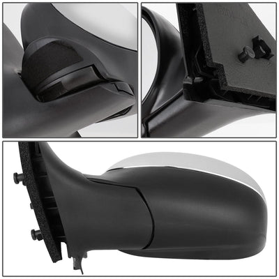 97-03 Ford F-150 / 97-99 F-250 OE Style Manual Side Mirror - Chrome