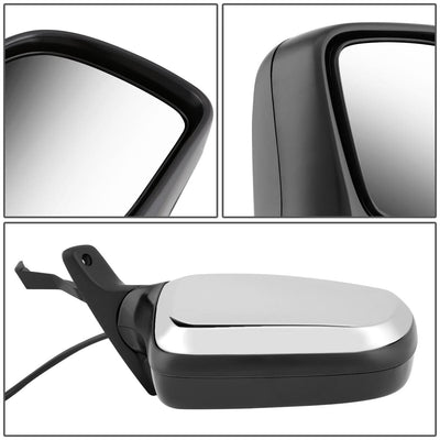 92-97 Ford Bronco F-150 F-250 F-350 OEM Powered Chrome Right Mirror