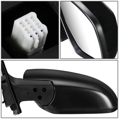 10-15 Mazda CX-9 OEM Powered Paintable Black Right Mirror