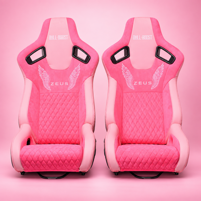 Bull Boost Adjustable Racing Lowered Ultra Max Bucket Seat w/ Seat Rails