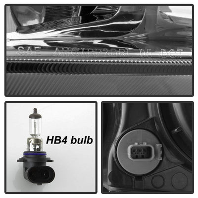 SPYDER xTune 04-08 Acura TL (Xenon/HID Projector Headlights) Light Tube DRL - Chrome (PRO-JH-ATL04-DRL-C) 9040481
