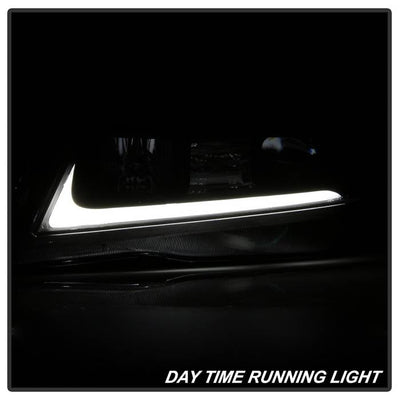 SPYDER xTune 04-08 Acura TSX LED Light Bar Projector Headlights - Black (PRO-JH-ATSX04-LB-BK) 9043116
