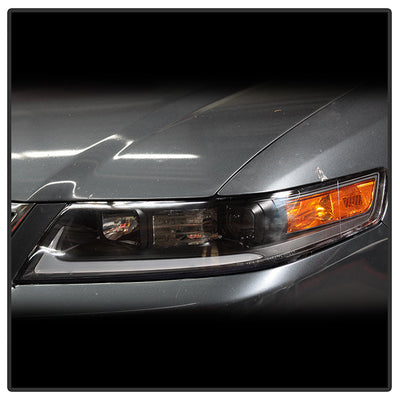 SPYDER xTune 04-08 Acura TSX LED Light Bar Projector Headlights - Black (PRO-JH-ATSX04-LB-BK) 9043116