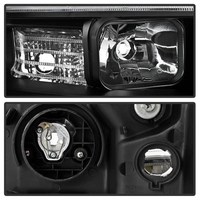 SPYDER xTune 04-08 Acura TSX LED Light Bar Projector Headlights - Black (PRO-JH-ATSX04-LB-BK) 9043116
