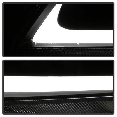 SPYDER xTune 04-08 Acura TSX LED Light Bar Projector Headlights - Black (PRO-JH-ATSX04-LB-BK) 9043116