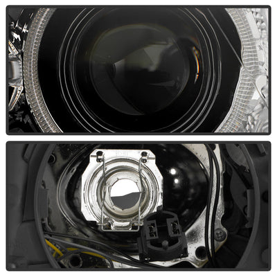 SPYDER 11-13 BMW 528i/535i OE Left Halogen w/ LED Halo Projector Headlight (PRO-JH-BF1011-H-OE-L) 9959295