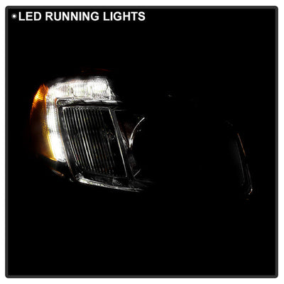 SPYDER Xtune Buick Regal 11-13  HID w/LED DRL Clear Ring Projector Headlights (PRO-JH-BREG11CR-HID-OE-R) 9952807