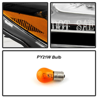 SPYDER Xtune Buick Regal 11-13  HID w/LED DRL Clear Ring Projector Headlights (PRO-JH-BREG11CR-HID-OE-R) 9952807