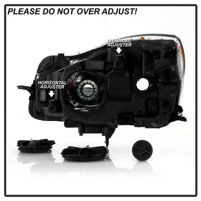 SPYDER Xtune Buick Regal 11-13  HID w/LED DRL Clear Ring Projector Headlights (PRO-JH-BREG11CR-HID-OE-R) 9952807