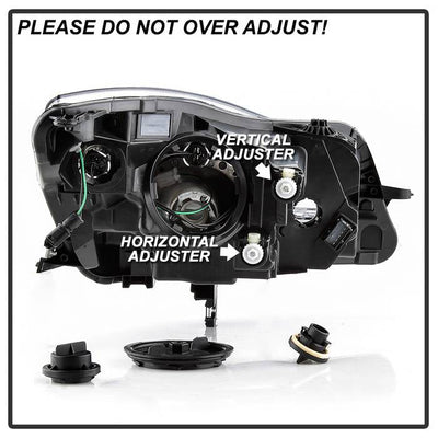 SPYDER xTune 14-17 Buick Regal Driver Side Halogen Projector Headlights - OEM Left (PRO-JH-BREG14-OE-L) 9943737