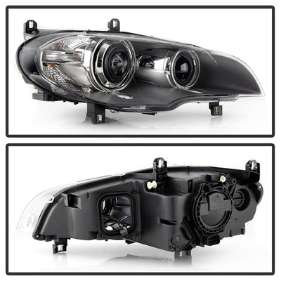 SPYDER xTune 11-13 BMW X5 Passenger Side HID AFS Projector Headlights - OEM Right (PRO-JH-BX511-AFS-OE-R) 9943843