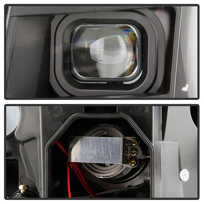 SPYDER xTune Cadillac Escalade 07-14 LED Headlights | Black Housing | PRO-JH-CAES07-LB-BK